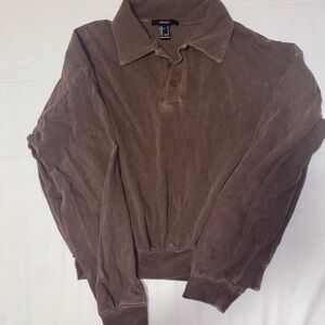 Forever 21 Brown Crop Top